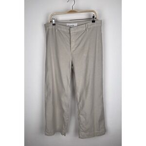 Frank & Eileen Wexford Wide-Leg Cotton Linen Blend Pant Women's Size 12